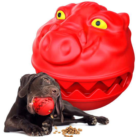 Dog Chew Toys for Aggressive Chewers Large Breed Small Medium Dogs, Dog Puzzle Toys Interactive Indestructible Durable Treat Dispensing Toy