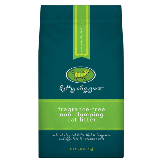 (6 Pack)  Fragrance-Free Cat Litter, 7 Lbs